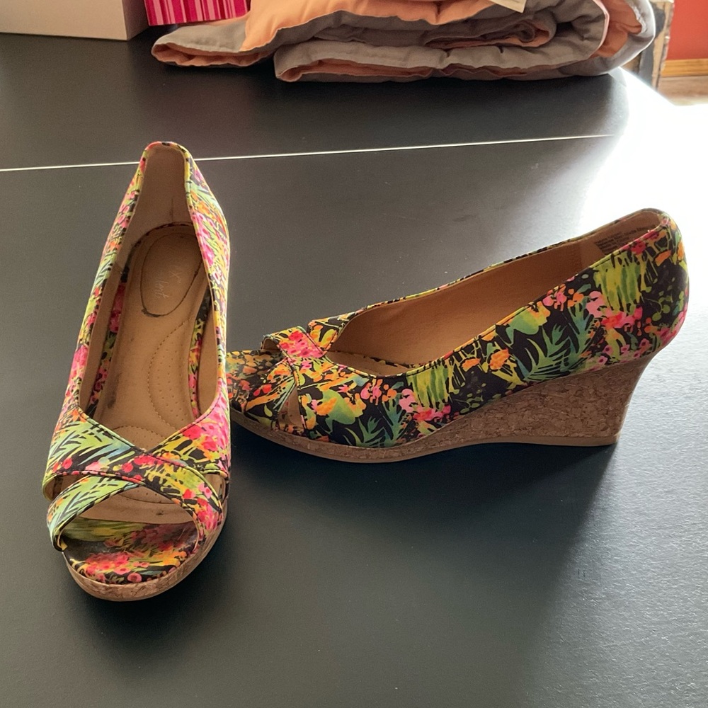 Floral Heels